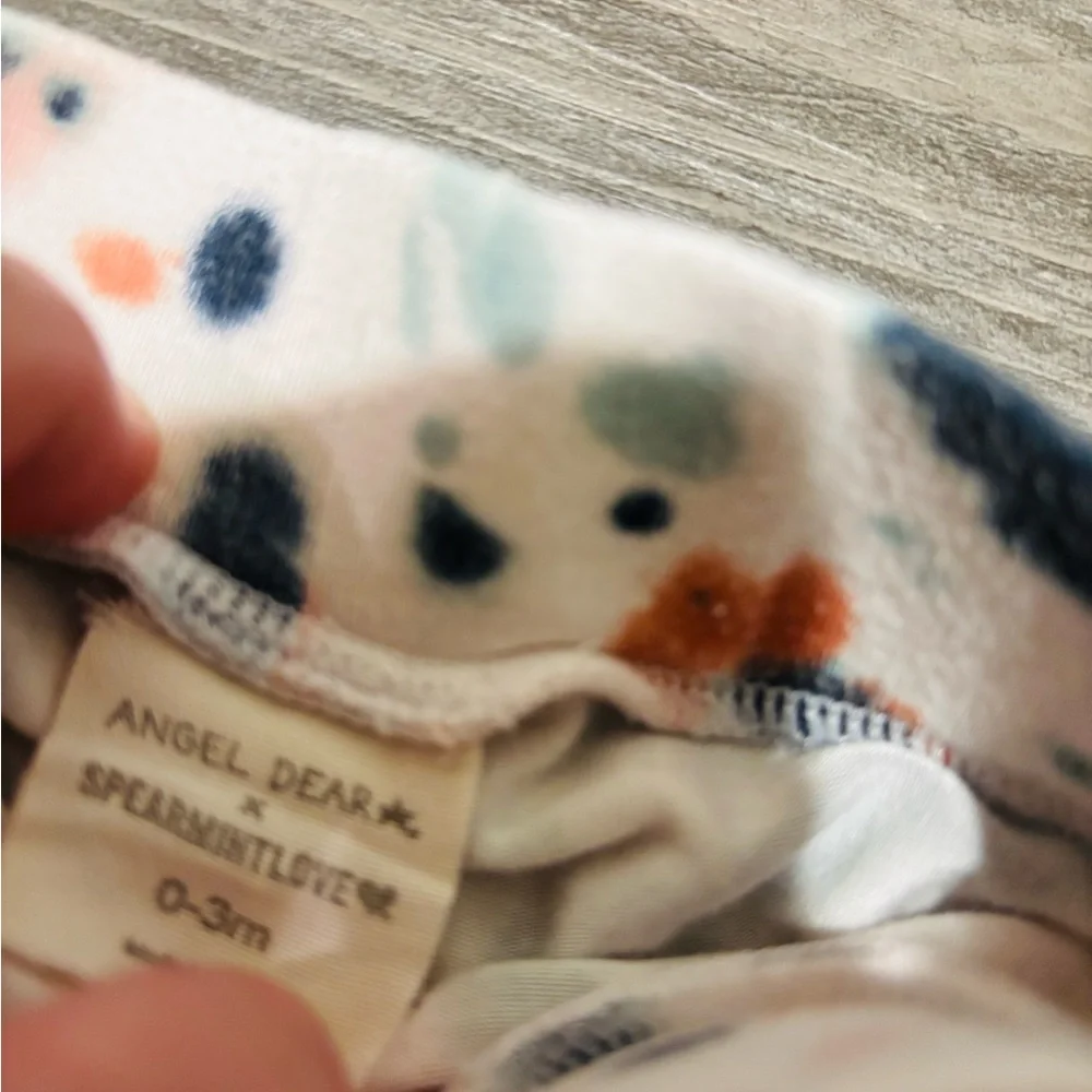 Angel Dear Bummies Tie-Dye Ruffle Diaper Cover Coral Teal Navy Spearmint Love